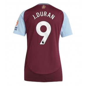 Aston Villa Jhon Duran #9 Hemmatröja Dam 2024-25 Kortärmad